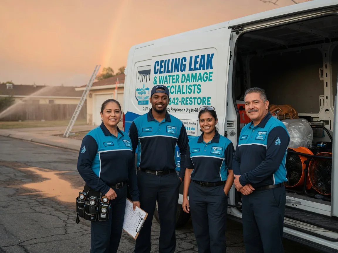 Ceiling Leak Cleanup company in Effie, MN