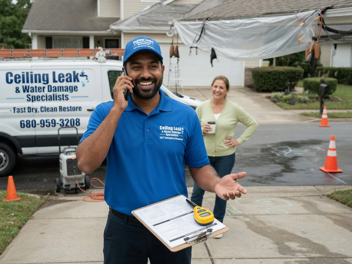 Ceiling Leak Cleanup Effie, MN FAQs